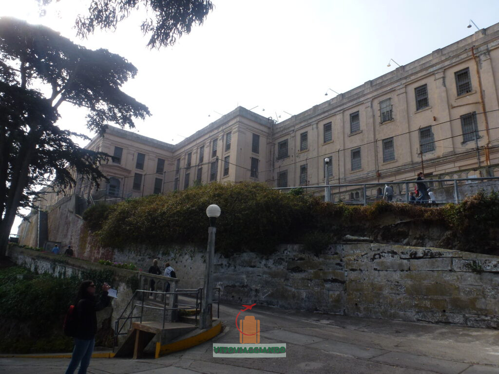 L'edificio del carcere di Alcatraz