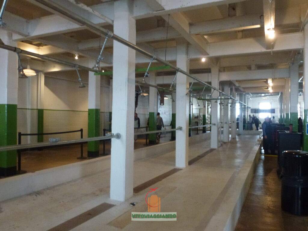 area dedicata alle docce