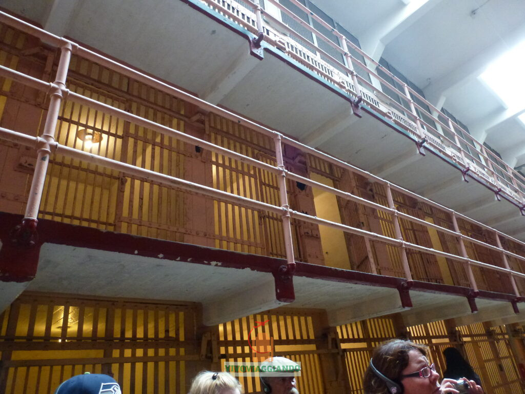 Le celle a piani di Alcatraz